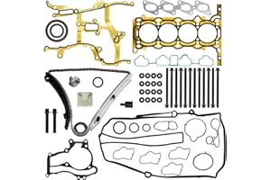 OEKITS HS26540PT-1 1.4L Head Gasket Set Bolts Timing Chain Kit 2013-2016 for Chevy Trax / 2012-2016 Sonic/Cruze 2011-2015 / Cruze Limited 2016, 2013-2016 for Buick Encore 1.4 Turbo HS54898 HSCV001 HS31411