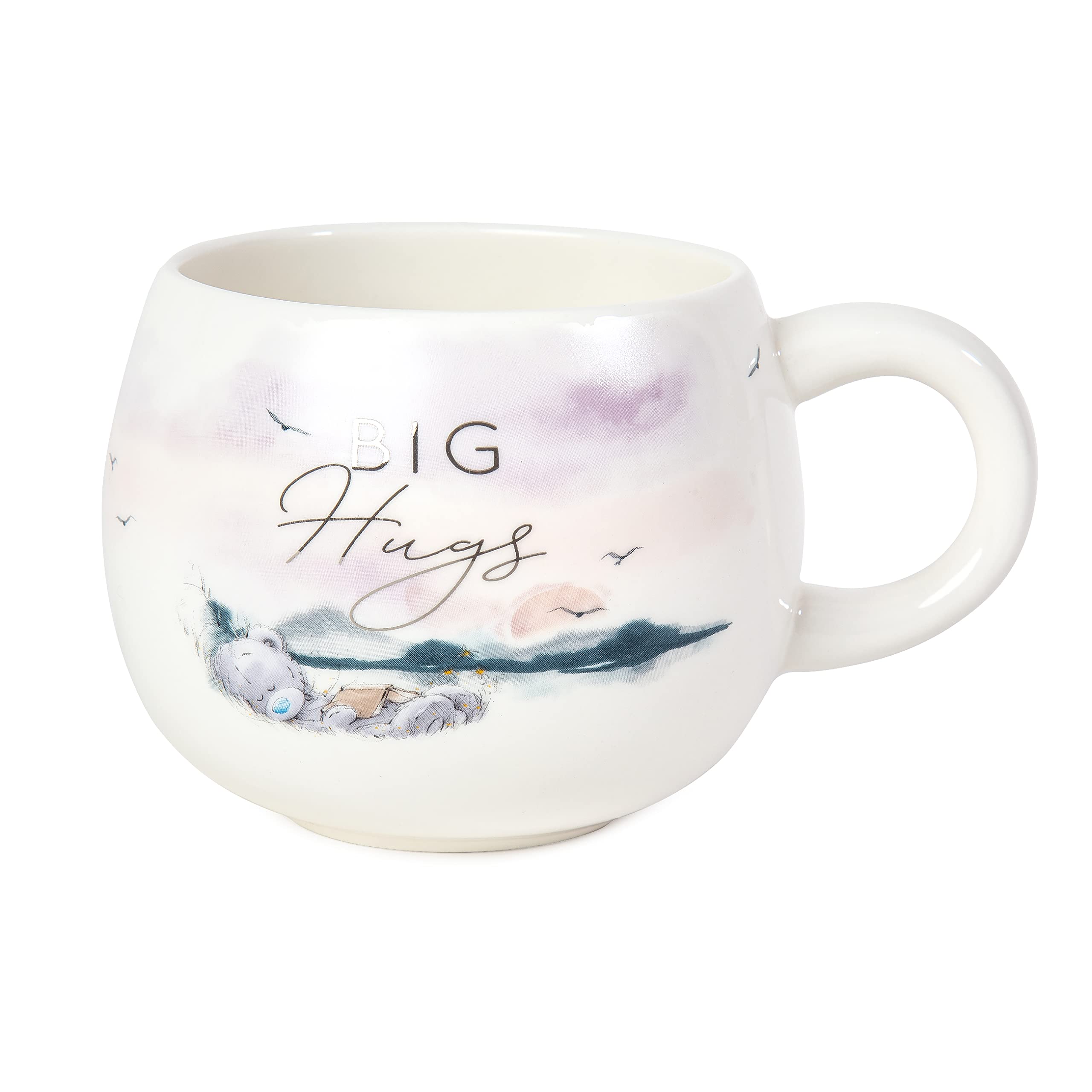 Me to You Big Hugs Large Mug AGM01076 Tatty Teddy, Grey, White