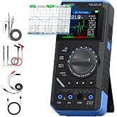 FNIRSI DST-210 3-in-1 10MHz Handheld Oscilloscope Multimeter DDS Generator | 48MS/s, 19999-Count TRMS Rechargeable Multimeter, Auto-Ranging AC/DC Voltage/Current, Resistance for Automotive &amp; Electronics