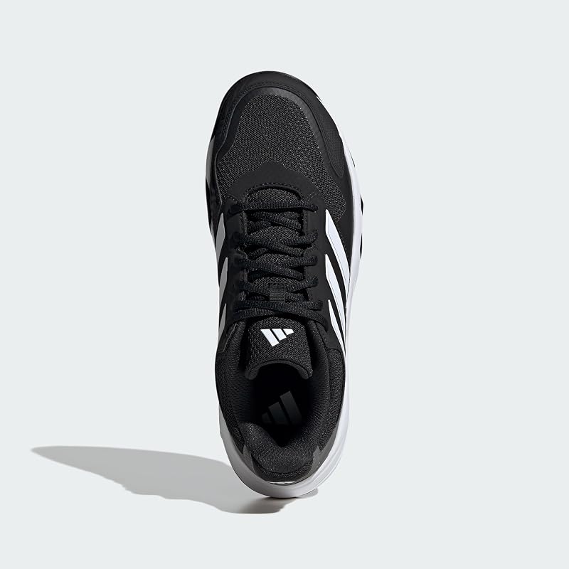 Ténis masculinos Courtjam Control 3 em terra batida, Core Black/Cloud White/Grey Four, 42 EU — foto 4 de 8