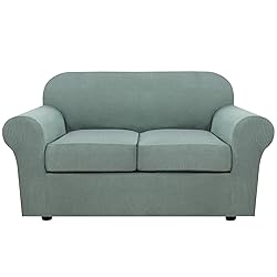 H.VERSAILTEX 3 Piece Stretch Sofa Covers for 2