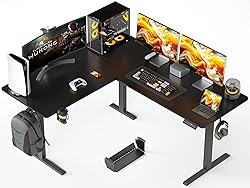 WALKINGDESK 63x55 Inches Reversible L Shaped