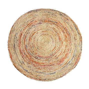 Sangreazul Handgemachter Einfacher Jute Teppich Innenaussenbereich