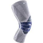 Bauerfeind - GenuTrain P3 - Patella Knee Brace -Knee Support For Misalignment of the Kneecap - Titanium, Right, Size 4
