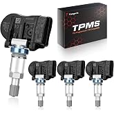 Auto-Relearn Pre-Programmed TPMS Sensor for BMW 2014-2018 X5/X6 xDrive,330i,340i,328i,335i | 2014-2020 430i/440i/428i/435i/Gran Coupe | X1/X5/X6,2/3/4 Series,MINI Cooper-433MHz-OE#36106856209(4PCS)