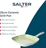 Salter Earth 28cm Grill Pan Ceramic Non-Stick Induction Aluminium view 2
