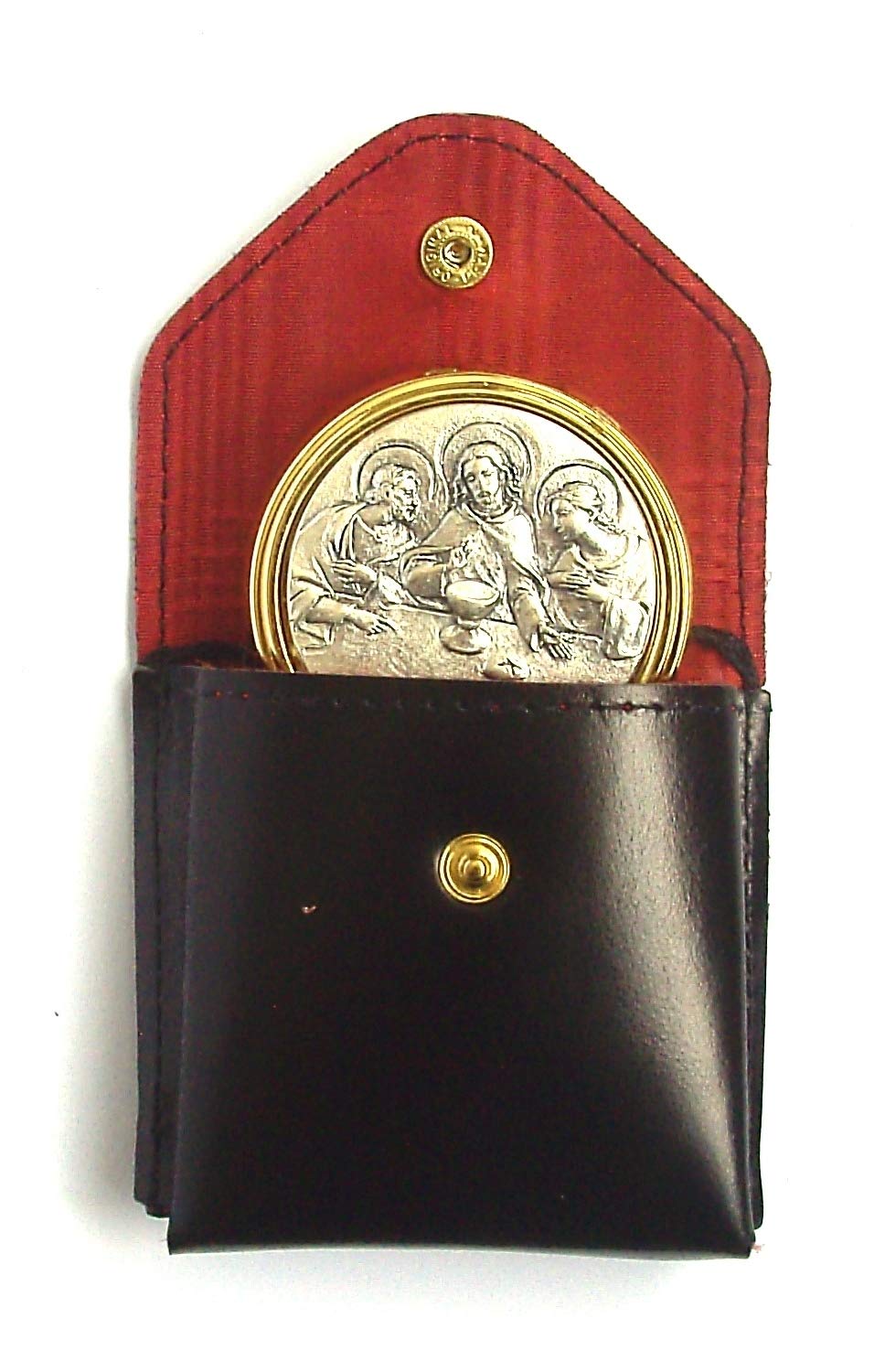 Adriatica Viatic Leather Goods/Tech Holder red