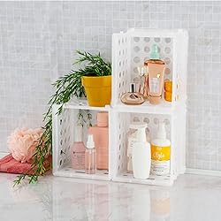 Sterilite Mini Crate, Stackable Plastic Storage Bin
