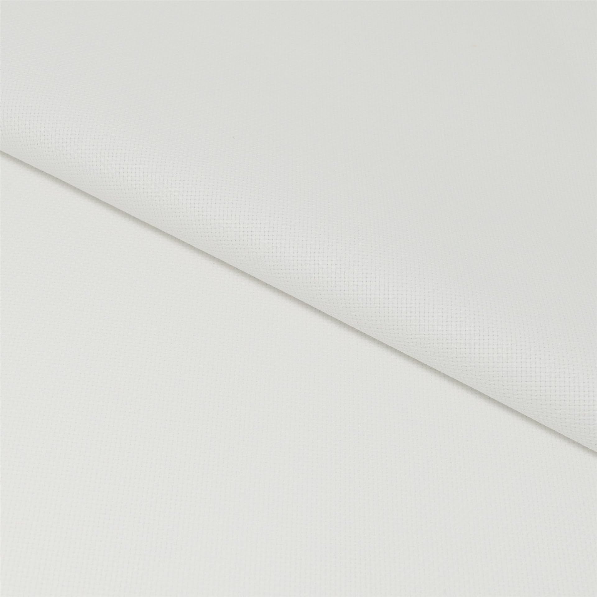 White 14 Count Zweigart Cross Stitch Aida Measuring 100cm x 75cm (40 x 29 Inches)