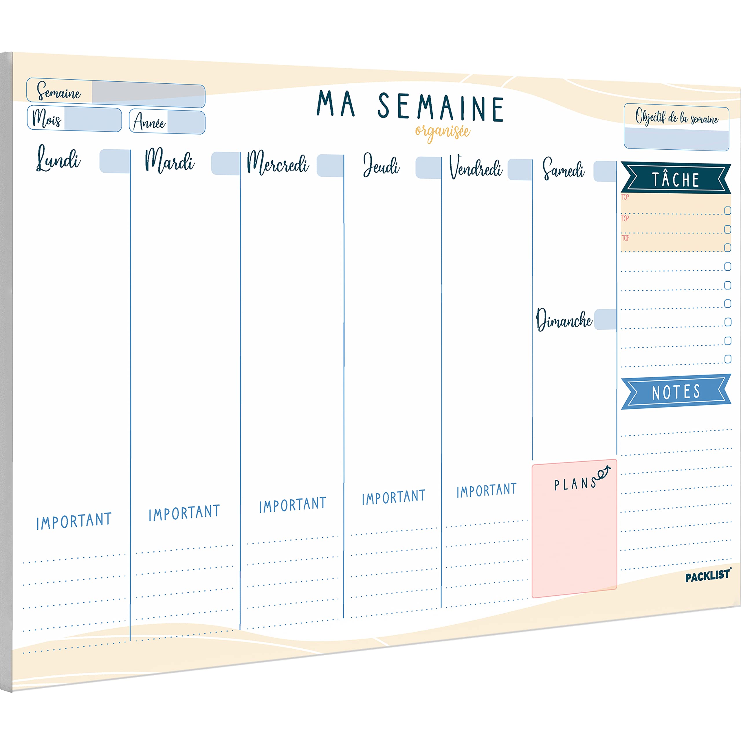 PACKLIST Semaine D'OR FR