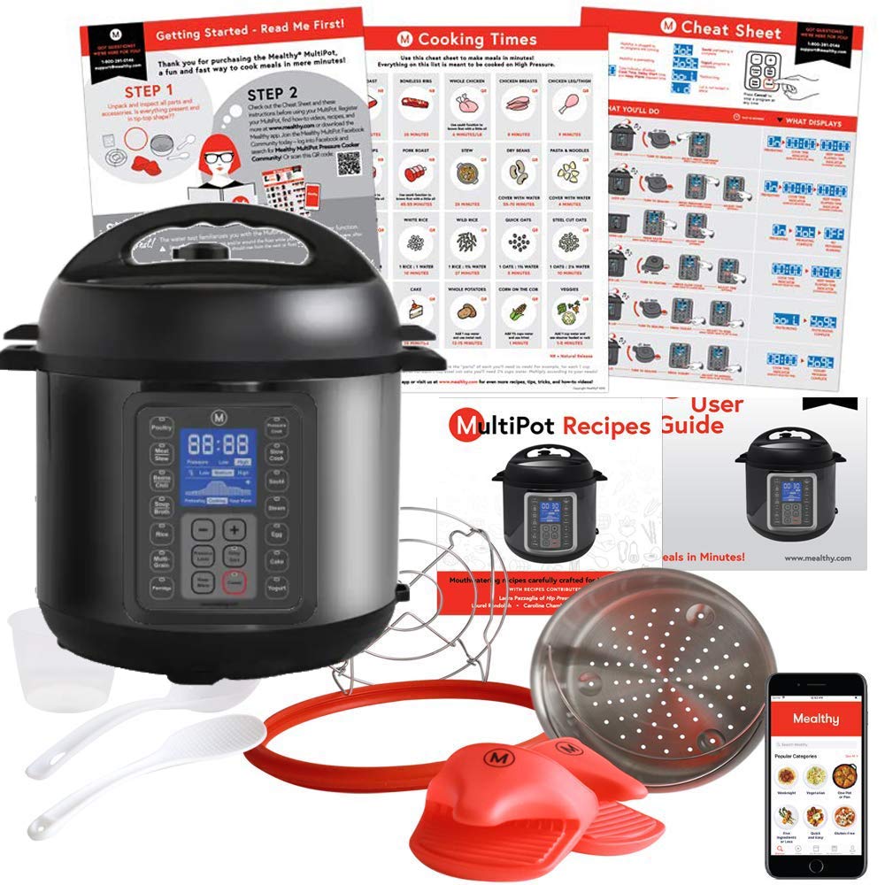 MultiPot 9in1 Programmable Electric Pressure Cooker with Stainless