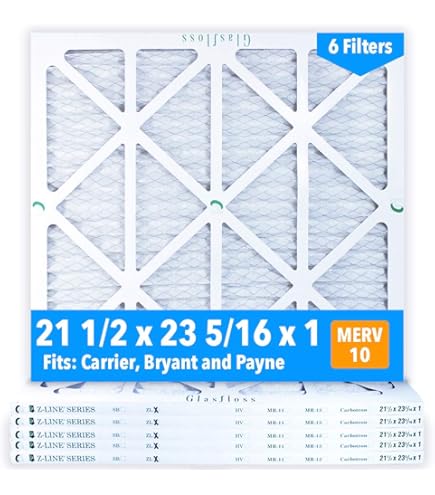 Filtres à Air Filter King 4-PACK - Dimensions 23.5"x20.5"x0.75", MERV 8, Pour Climatisation/chaudière