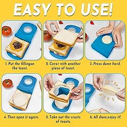 HiYZ Sandwich Cutter - 5 PCS Decruster Sandwich
