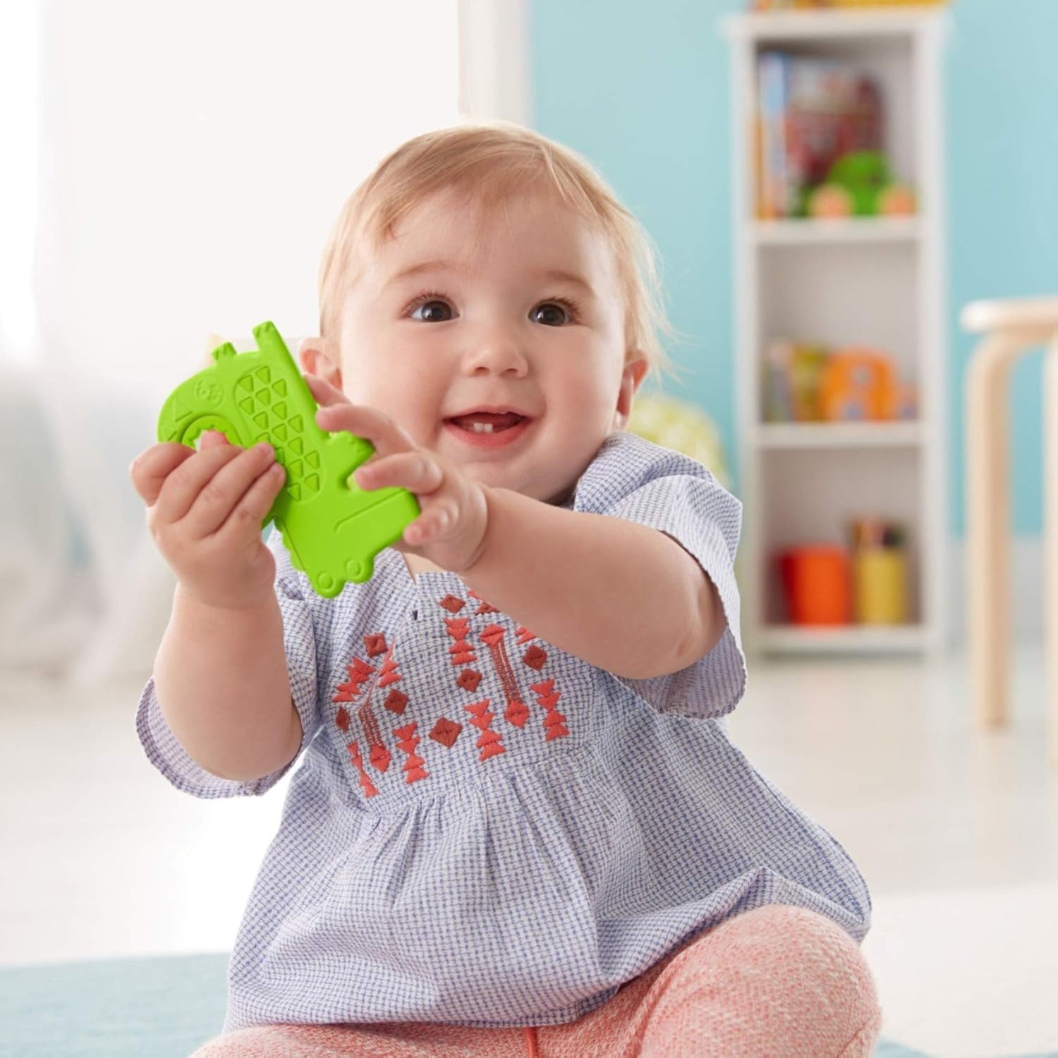 fisher price alligator teether