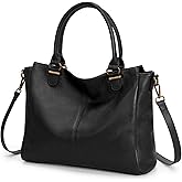 befen Soft Genuine Leather Purses for Women Medium Tote Bag Handbags Crossbody Bags with Top Handles Shoulder Satchel Purse