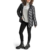 DKNY womens Hooded Down-filled Short