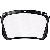 3M 5C-1 Mesh Face Shield, V5 Series, Stainless Steel - Black