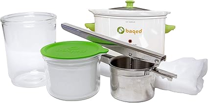 Amazon バキュードバターインフューザーキット ハーブオイル抽出器とマジックバターマシン デカルボキレーター ハーブ キット チンキメーカー一式ハーブバターオイルインフューザーマシン 植物抽出機 Baqed バターケース 通販