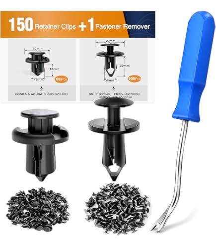 Uxcell A15072300ux0015 Clip De Remache De Plástico, 21 Mm | Meses Sin