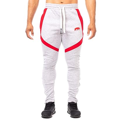 SMILODOX Slim Fit Herren Jogginghose 'Sky 2.0'| Trainingshose für Sport Fitness Gym Training | Sporthose - Jogger Pants - Swe