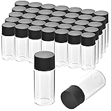 ESHATO 100 Pack 10ML Glass Sample Vial, Liquid