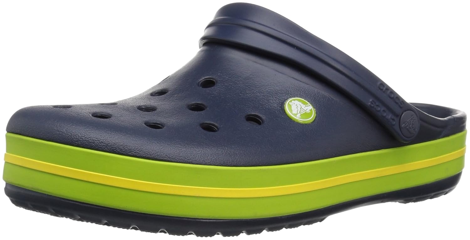crocs crocband men clog in navy