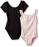 Danskin Girls' Big Leotards-Pack of 2, Rich