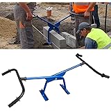 Bordsteinzange 23 Zoll - Verstellbare Steinträger Zange Bis 500kg Für Bordsteine & Steine