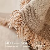 BIVOO Chenille Double Sided Sofa Cover 180x260cm Gray Protector view 6