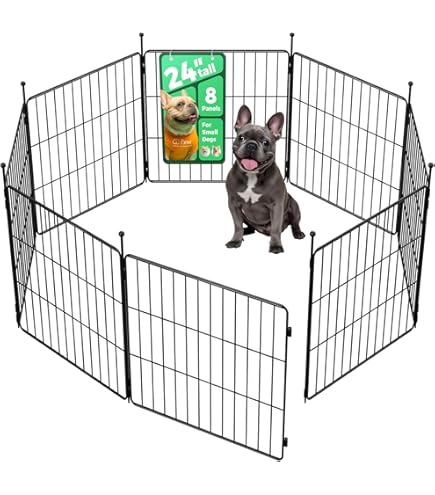 Amazon.com: GXSDJ Metal Dog Playpen,Dog Fence Exercise Pen