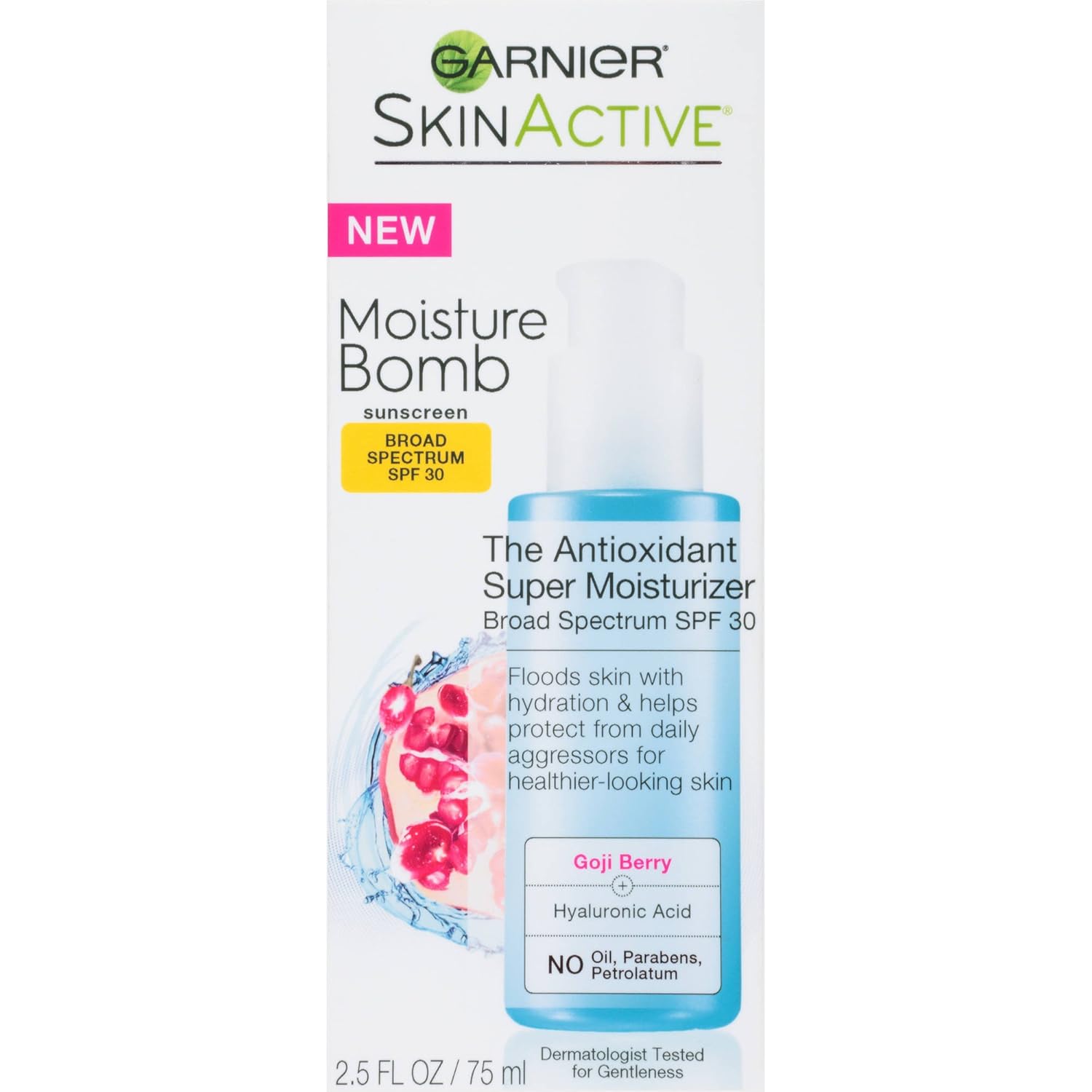 garnier moisture bomb spf