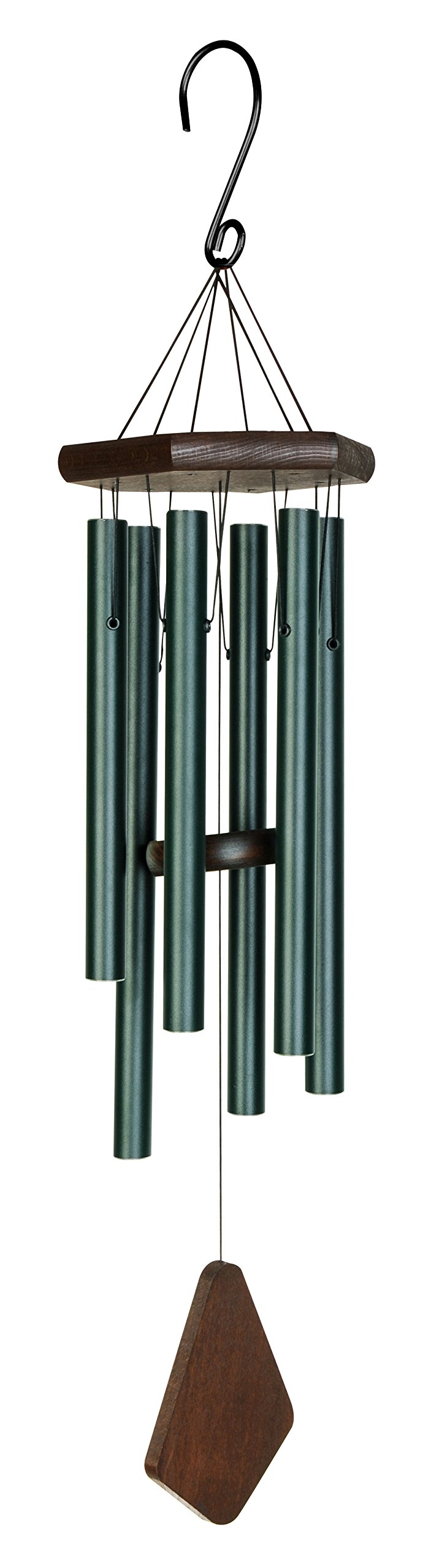 Nature's Melody PG28FG 28-Inch Premiere Grande Wind Chime - Forest Green