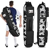 Skureay Basketball Bag for Team Balls, Heavy Duty Basketball Coashes Bag - 5 Basketballs Mesh Bag for Coaching/Basketabll Accessories