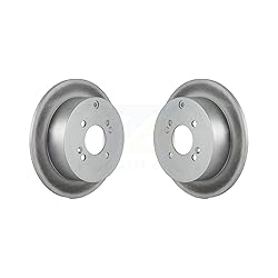 Genius Rear Coated Disc Brake Rotors Pair
