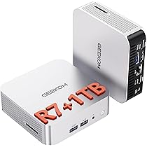GEEKOM Mini PC A5 Pro Premium, AMD Ryzen5 7430U | RAM de 16 GB e