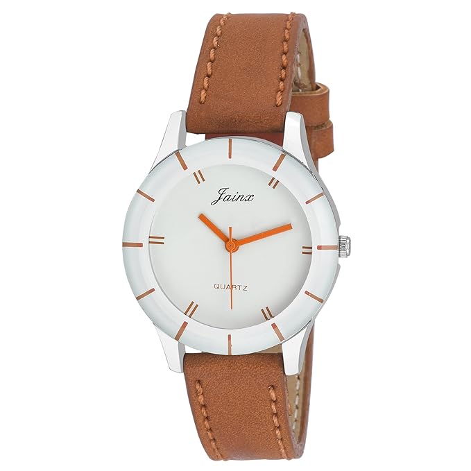 Jainx Analog White Dial New Age Ladies Sports Watch-JW543