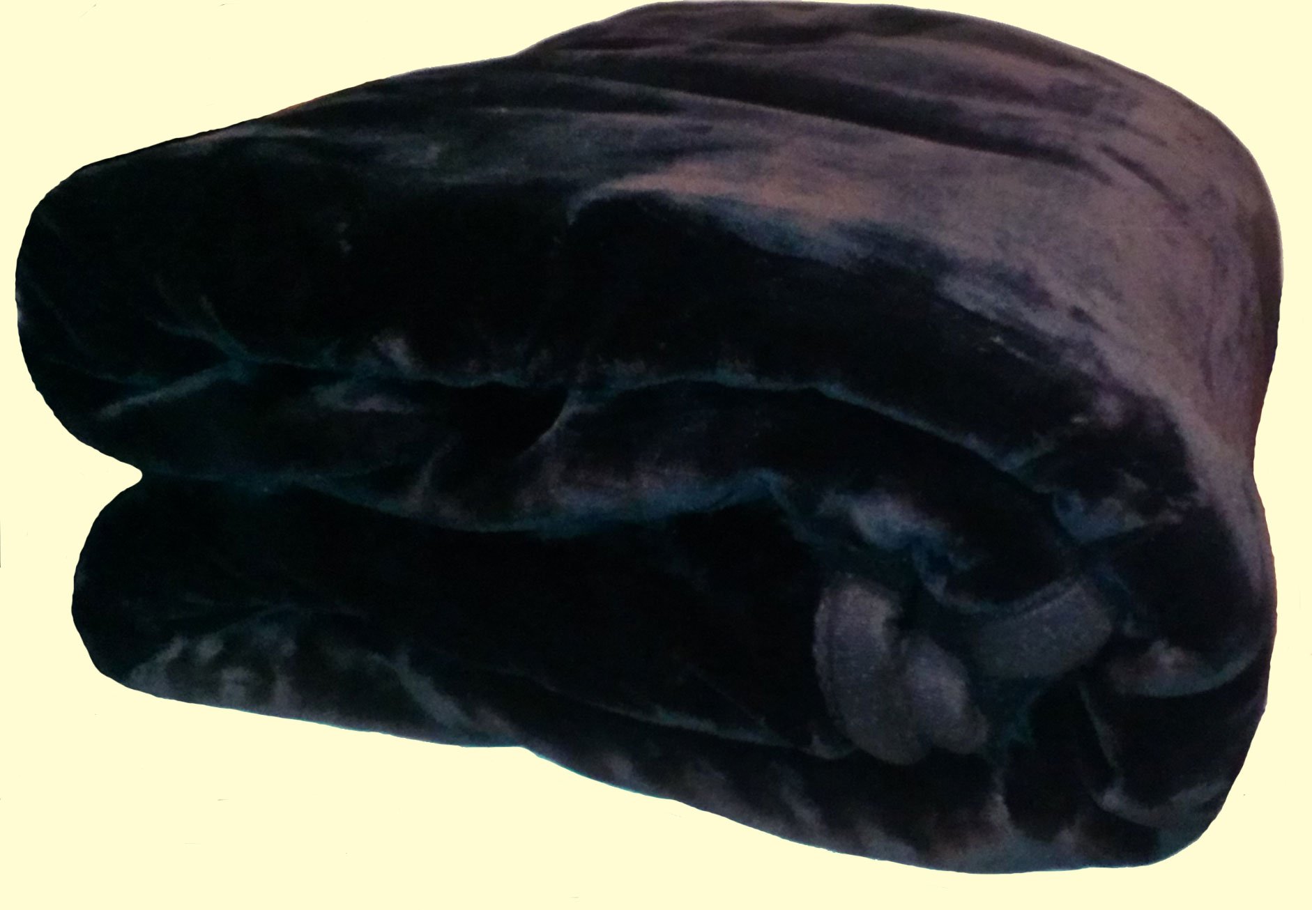 Solaron TwoPly King Black Mink Blanket Buy Online in United Arab