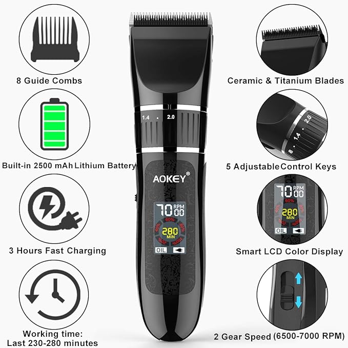 aokey hair clippers review