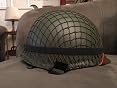 WWII US Army M1 Helm Replik – Grün, Mit Netz & Kinnriemen, Größe L (59-63 Cm), Von GPP