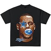 Vintage Basketball Graphic T-Shirt Collection Rap Hip-Hop Style Y2K Streetwear for Men Women Sports Fans