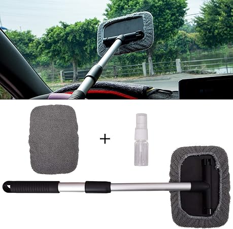 Amazon Bzczh フロントガラスクリーニングツール 洗車 お手入れ用品 車 バイク