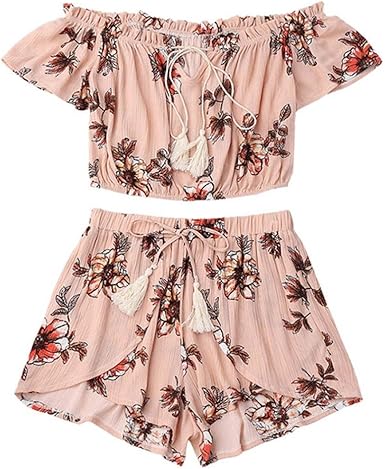 beach wear shorts and tops