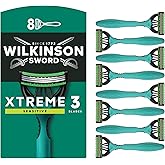 WILKINSON SWORD - Xtreme 3 for Men | Sensitive | Pack of 8 Disposable Razors