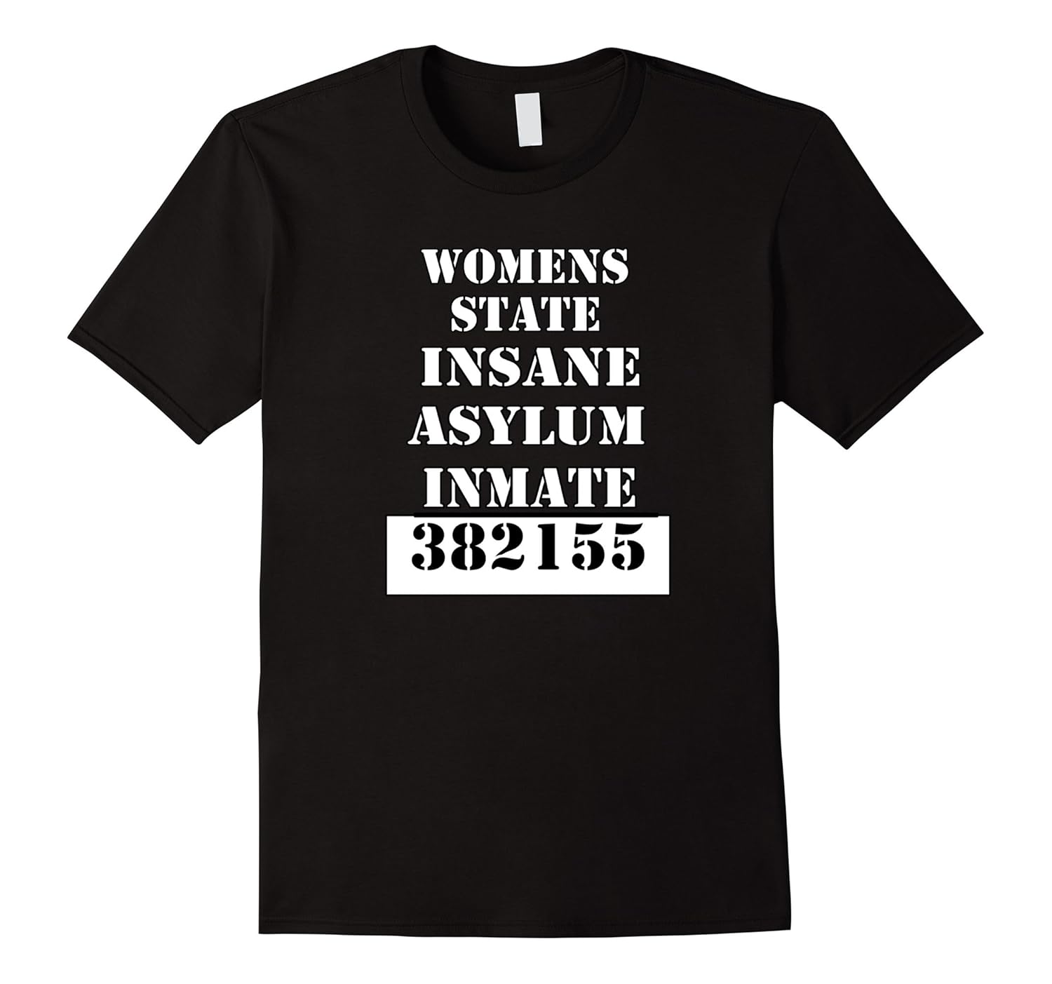 State Insane Asylum Inmate Costume Shirt For Women-Rose – Rosetshirt