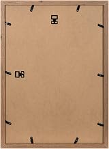 Scholar Tree Brown Wooden Picture Frame A3 with Mat Set of 3 Mount for A4 Wall view 7