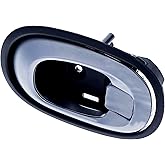 Dorman 62156 Interior Door Handle Compatible with Select Kia Models, silver and Black