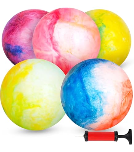 Beach Ball Grevosea 15 Inch Large Bouncy Ball Inflatable Balls