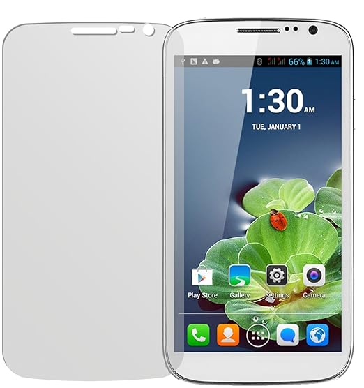 dipos I 6X Schutzfolie matt passend für Cubot P9 Folie Displayschutzfolie