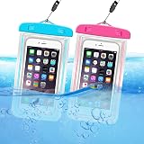 ORIbox Universal Waterproof Pouch Phone Dry Bag with Luminous Ornament Case for iPhone 12 11 Pro Max XS Max XR X 8 7 6S Plus 