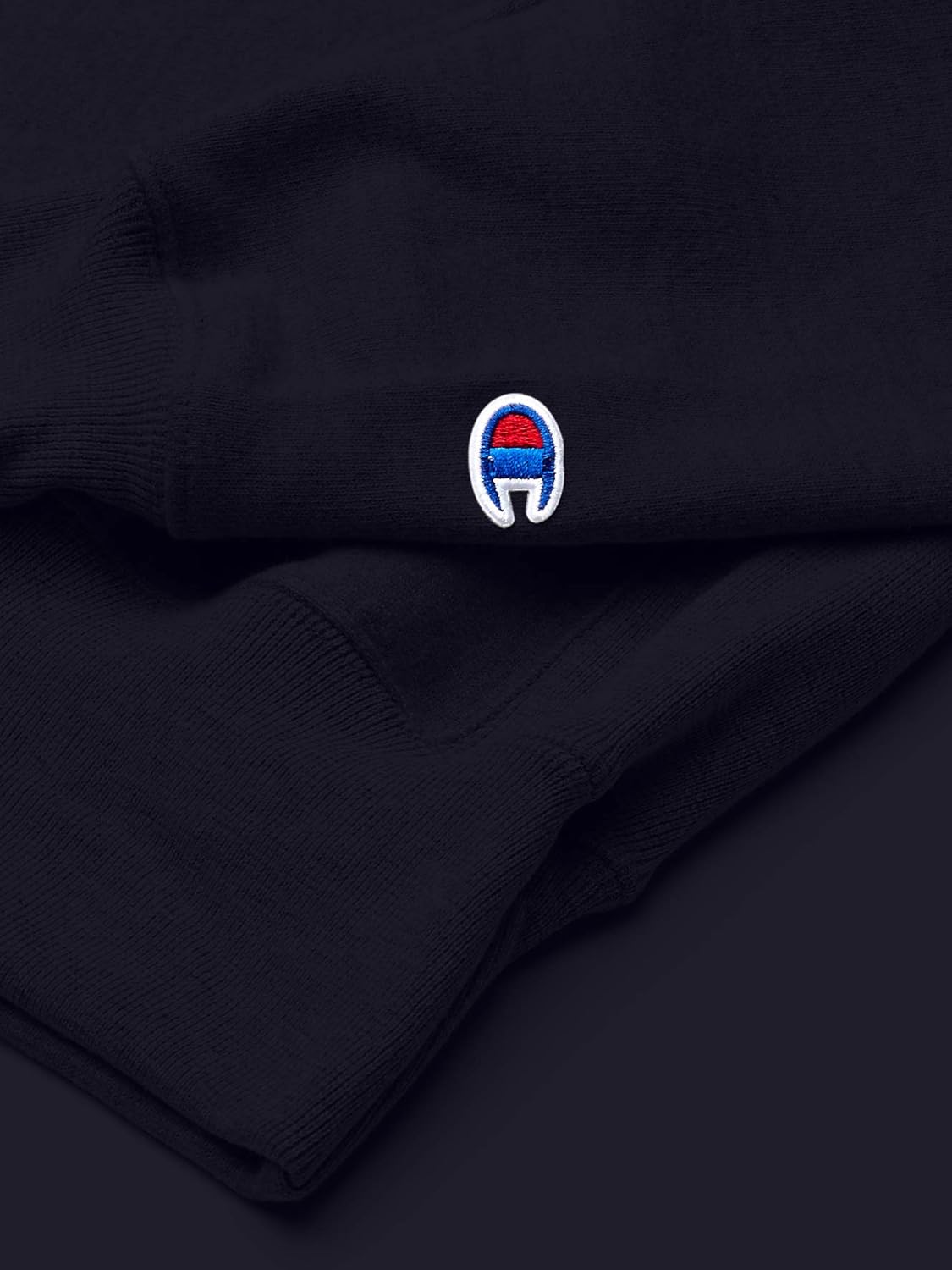 Champion LIFE Men's Reverse Weave Crew-Block Champion Arch: Clothing
